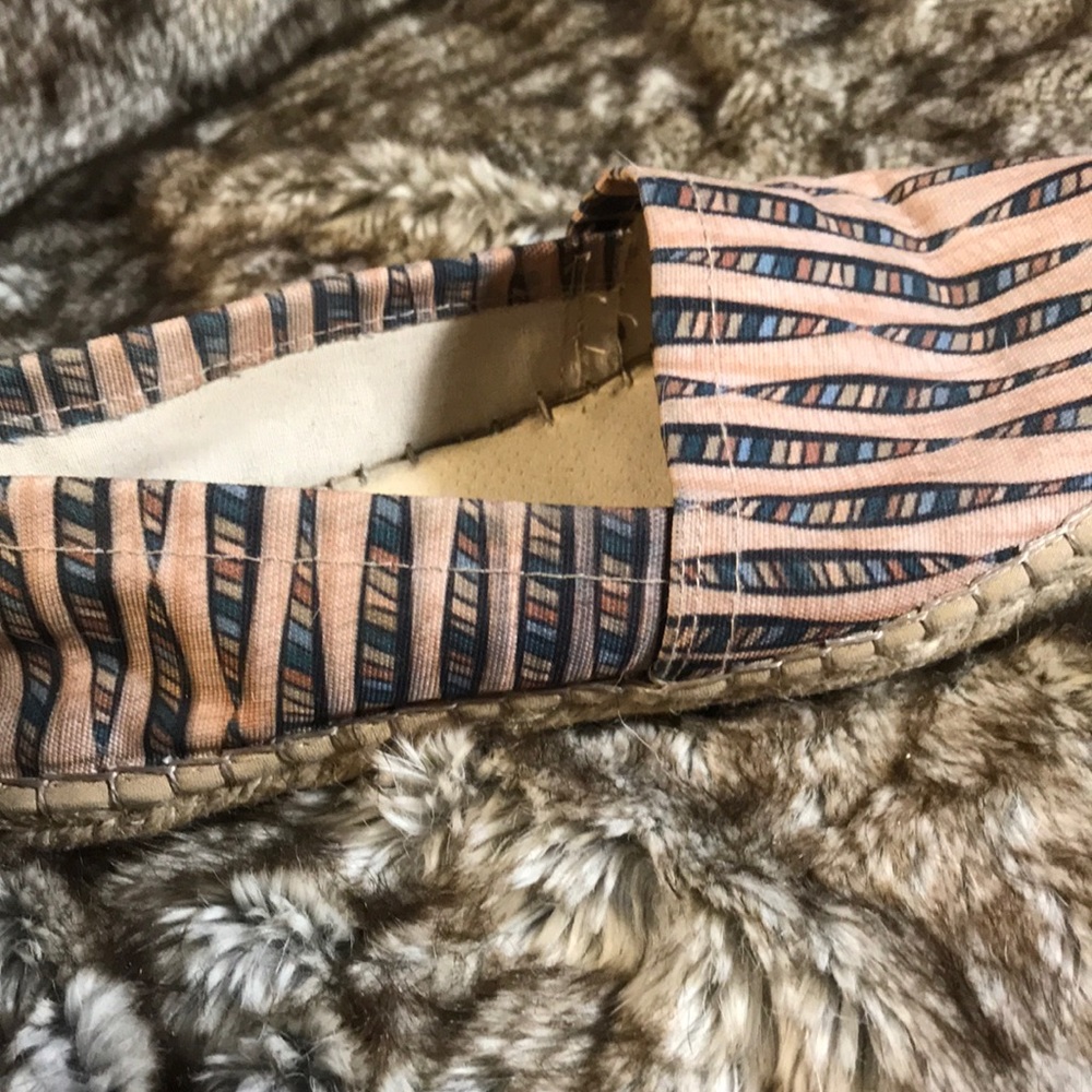 Nordstrom Miz Mooz Barcelona Collection patterned espadrille flats - Picture 7 of 7